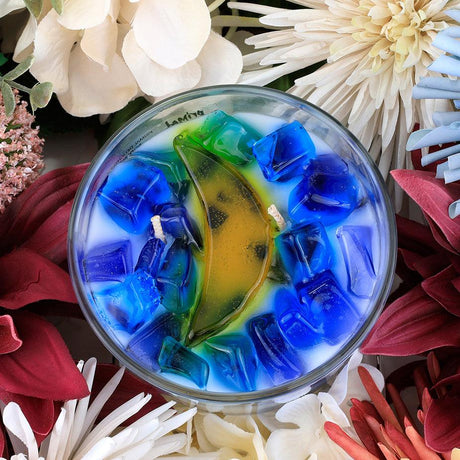 2-Wick Color Bowl Candle - MIDNIGHT MOON