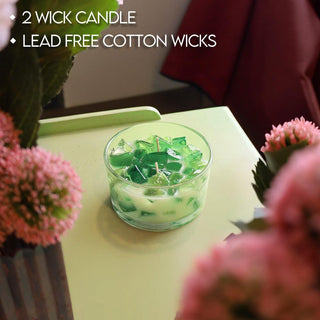 2-Wick Color Bowl Candle - HOLIDAY
