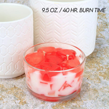 2-Wick Color Bowl Candle - YES NO MAYBE