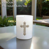 Vintage Icon Candle - CROSS