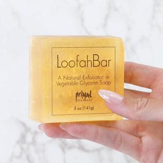 APRICOT ISLAND Handmade Glycerin LoofahBar Soap - Primal Elements
