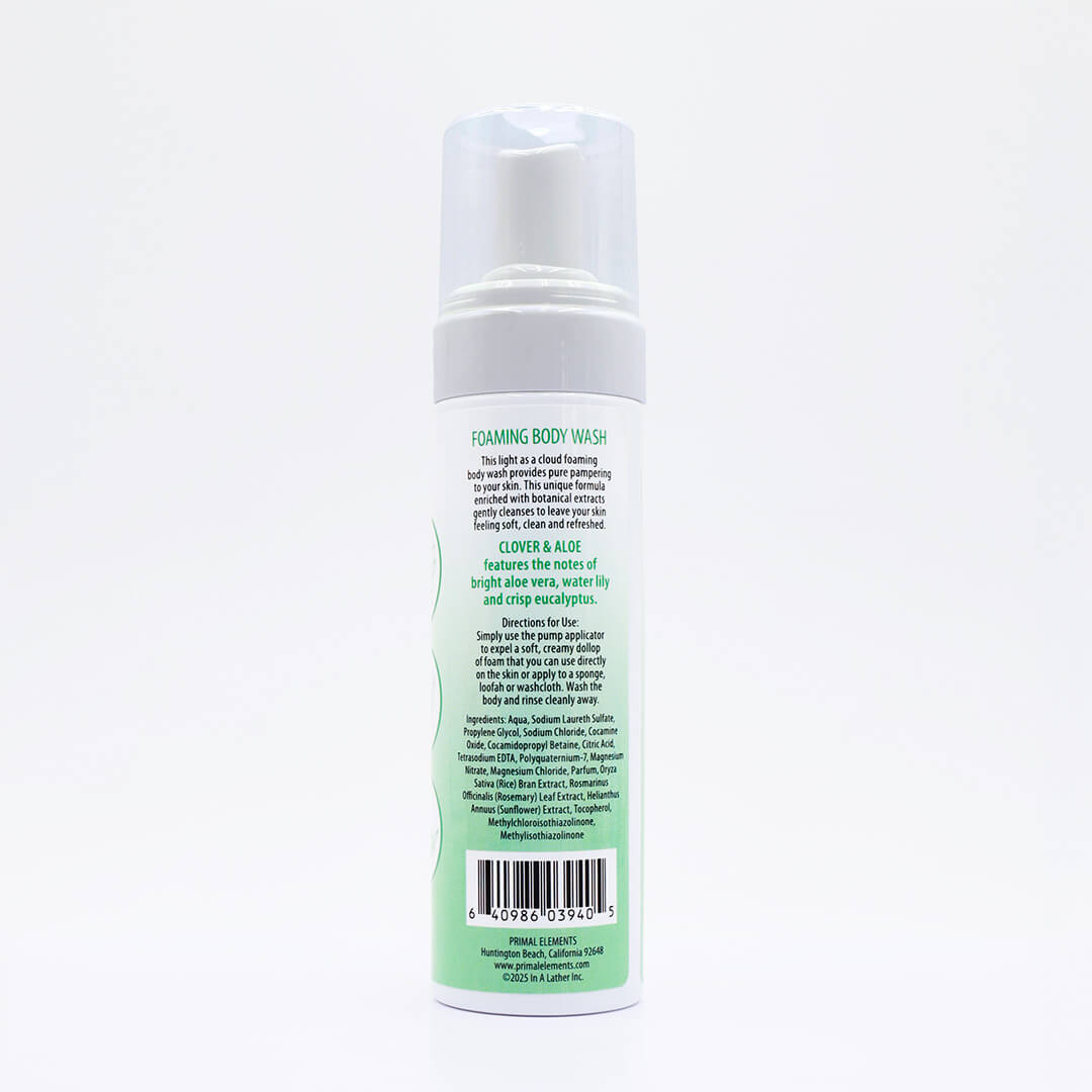 Clover & Aloe Foaming Body Wash