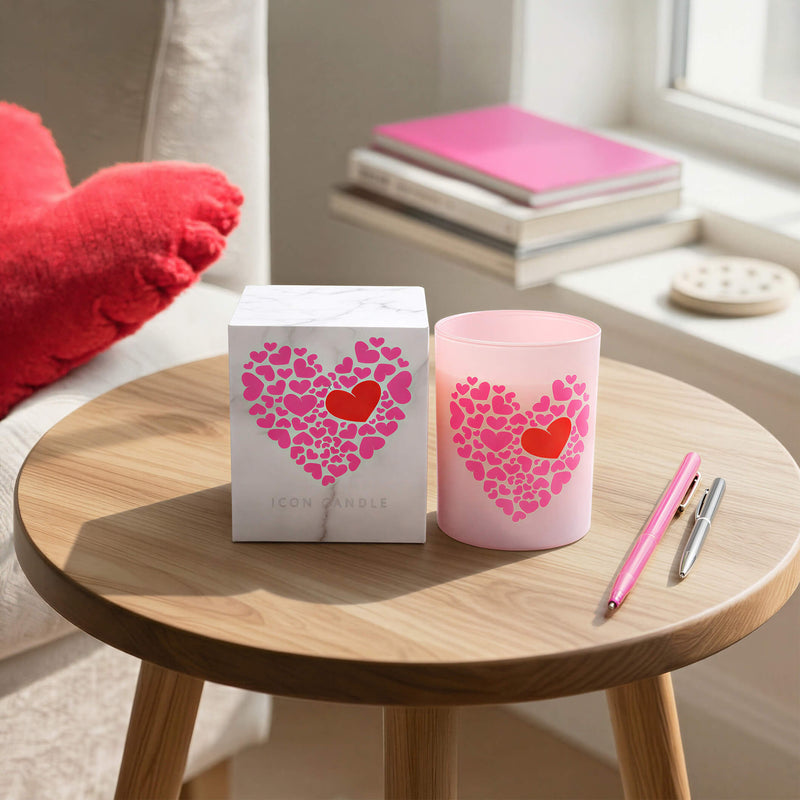 Primal Elements Heart of Hearts Icon Candle