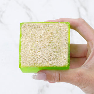 JUICY KIWI Handmade Glycerin LoofahBar Soap - Primal Elements