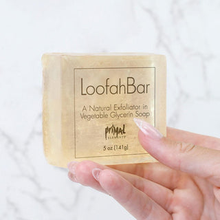 MINT LEAF Handmade Glycerin LoofahBar Soap - Primal Elements