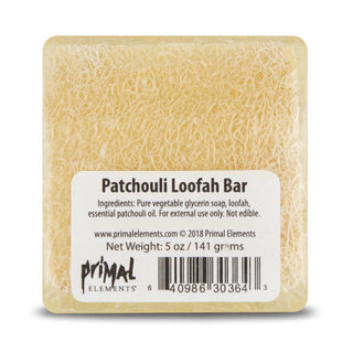 PATCHOULI Handmade Glycerin LoofahBar Soap - Primal Elements