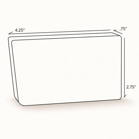 Primal Elements bar soap dimensions.