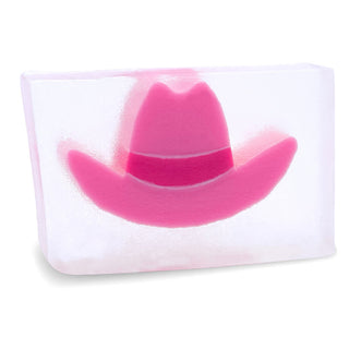 Pink Cowboy Hat Glycerin Bar Soap | Primal Elements