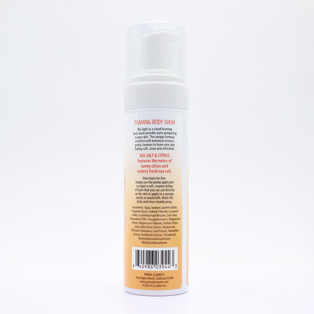Sea Salt & Citrus Foaming Body Wash