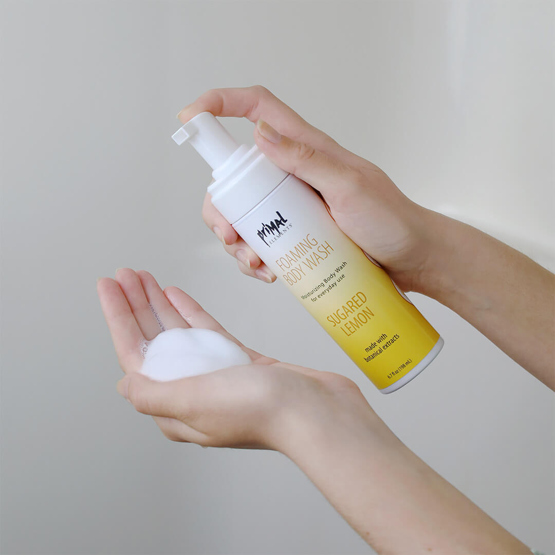 Sugared Lemon Foaming Body Wash