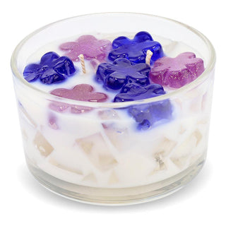 2-Wick Color Bowl Candle - LILAC - Primal Elements