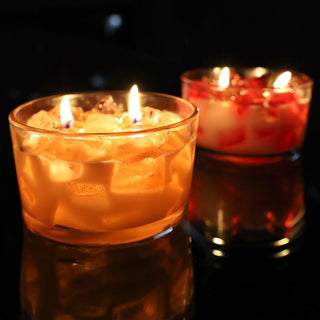 2-Wick Color Bowl Candle - PARADISE SUNSET - Primal Elements