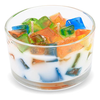 2-Wick Color Bowl Candle - PINEAPPLE RUM SPLASH - Primal Elements