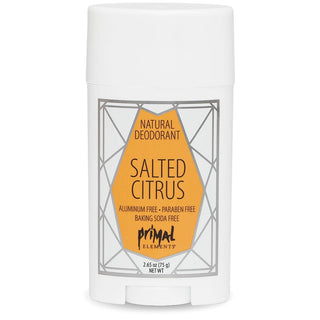 All Natural Deodorant - SALTED CITRUS - Primal Elements