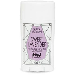 All Natural Deodorant - SWEET LAVENDER - Primal Elements