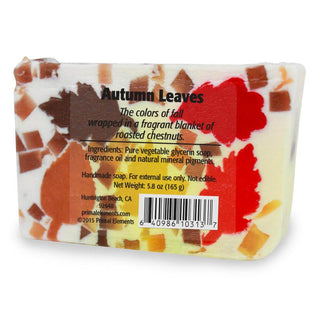 AUTUMN LEAVES Vegetable Glycerin Bar Soap - Primal Elements