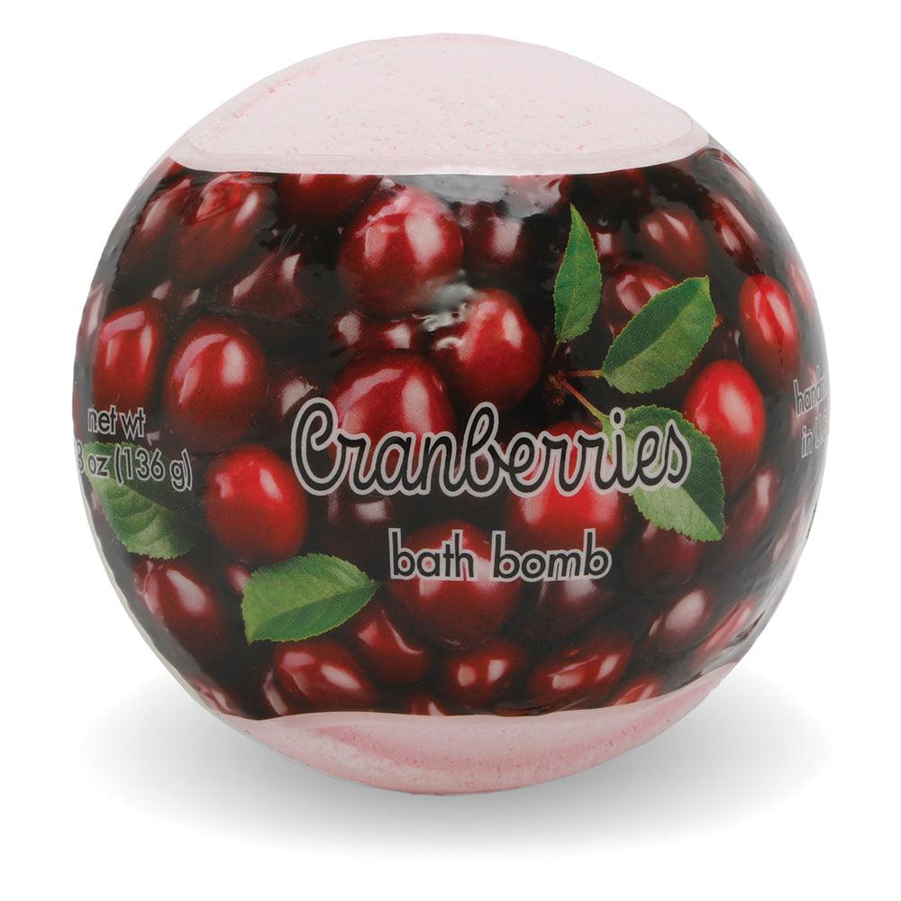 Bath Bomb - CRANBERRIES - Primal Elements