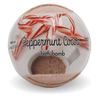 Bath Bomb - PEPPERMINT COCOA - Primal Elements