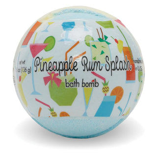 Bath Bomb - PINEAPPLE RUM SPLASH - Primal Elements