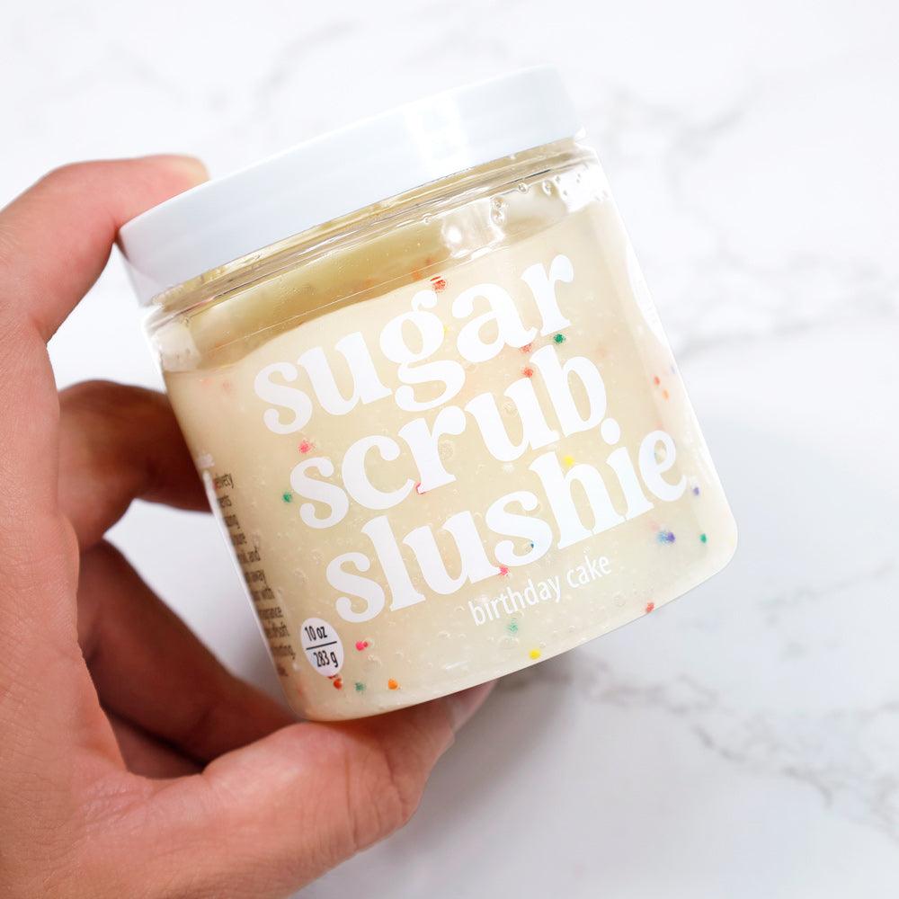 BIRTHDAY CAKE Sugar Scrub Slushie - Primal Elements