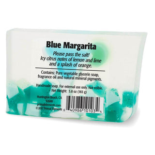 BLUE MARGARITA Vegetable Glycerin Bar Soap - Primal Elements