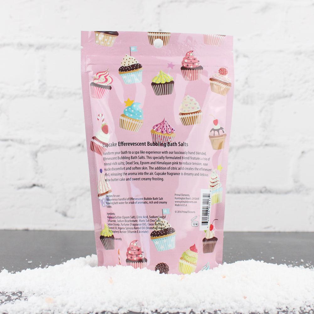 Bubbling Bath Salt - CUPCAKE - Primal Elements
