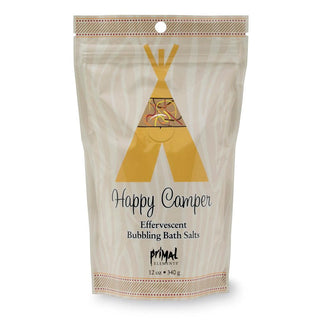 Bubbling Bath Salt - HAPPY CAMPER - Primal Elements