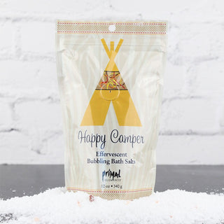 Bubbling Bath Salt - HAPPY CAMPER - Primal Elements