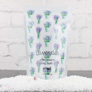 Bubbling Bath Salt - LAVENDER - Primal Elements