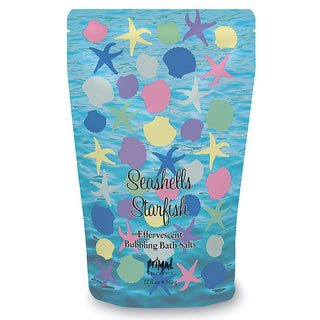 Bubbling Bath Salt - SEASHELLS & STARFISH - Primal Elements