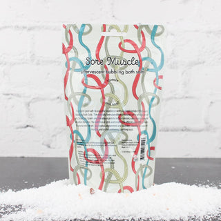 Bubbling Bath Salt - SORE MUSCLE - Primal Elements