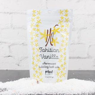 Bubbling Bath Salt - TAHITIAN VANILLA - Primal Elements