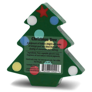 CHRISTMAS TREE Vegetable Glycerin Bar Soap - Primal Elements