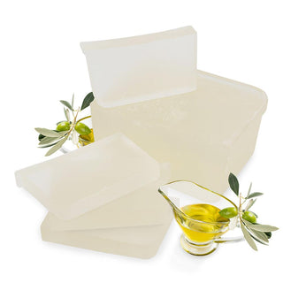 Clear Melt & Pour Soap Base - OLIVE OIL - Primal Elements