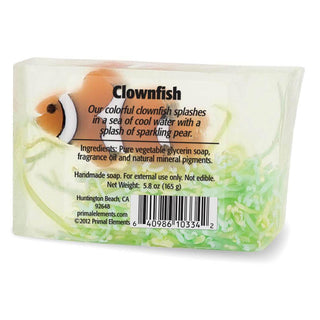CLOWNFISH Vegetable Glycerin Bar Soap - Primal Elements