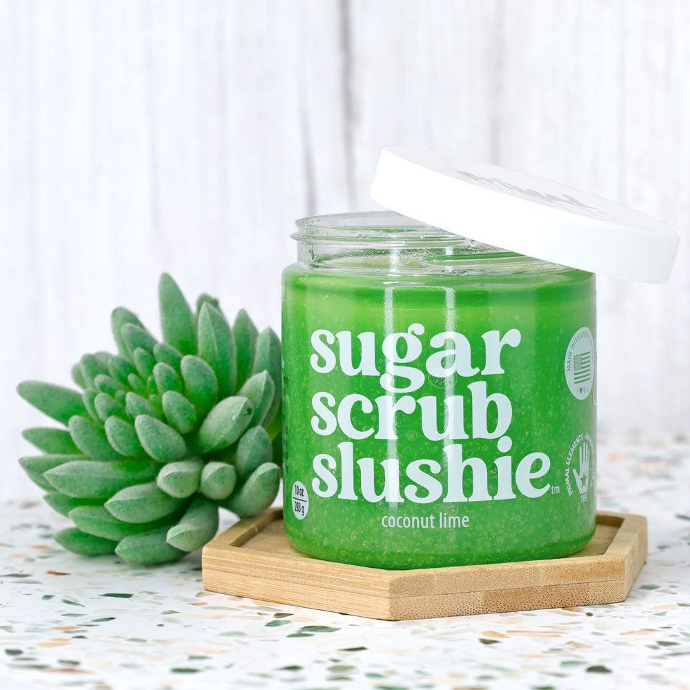 COCONUT LIME Sugar Scrub Slushie - Primal Elements