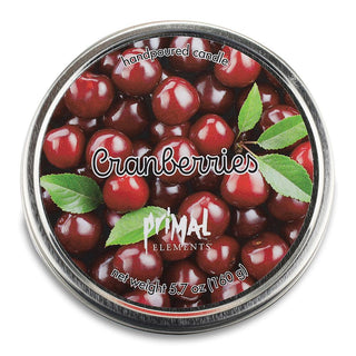 CRANBERRRIES Travel Tin Candle - Primal Elements