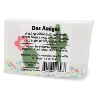 DOS AMIGOS Vegetable Glycerin Bar Soap - Primal Elements
