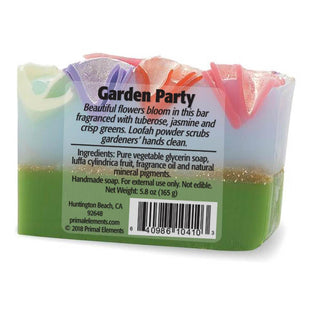GARDEN PARTY Vegetable Glycerin Bar Soap - Primal Elements
