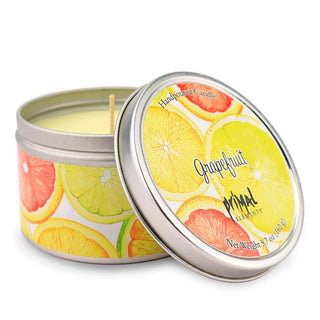 GRAPEFRUIT Travel Tin Candle - Primal Elements
