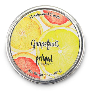 GRAPEFRUIT Travel Tin Candle - Primal Elements