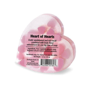 HEART OF HEARTS Vegetable Glycerin Bar Soap - Primal Elements
