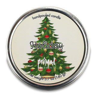 HOLIDAY Travel Tin Candle - Primal Elements