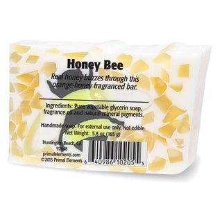HONEY BEE Vegetable Glycerin Bar Soap - Primal Elements