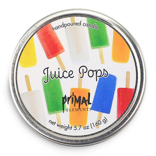 JUICE POPS Travel Tin Candle - Primal Elements