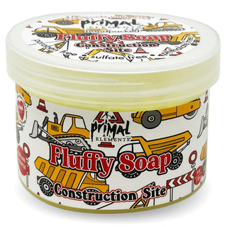 Kid at Heart Fluffy Soap - CONSTRUCTION SITE - Primal Elements