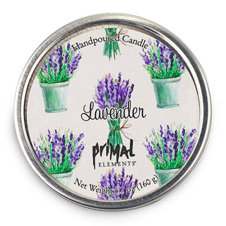 LAVENDER Travel Tin Candle - Primal Elements