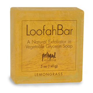 LEMONGRASS Handmade Glycerin LoofahBar Soap - Primal Elements