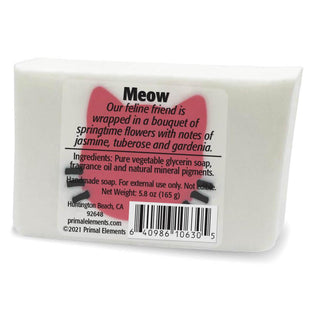 MEOW Vegetable Glycerin Bar Soap - Primal Elements
