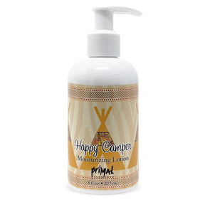 Moisturizing Lotion 8 oz. - HAPPY CAMPER - Primal Elements